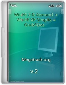 WinPE 7-8 Xemom1 + WinPE XP Simplix = Grub4Dos version 2 (x86-x64) (17.06.2014) [Rus]