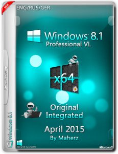 Windows 8.1 Professional VL Integrated April 2015 By Maherz (x64) (… 8.1 — сборка ОС (2015)