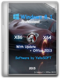 Windows 8.1 with Update Pro + Office 2013 (x86&x64) [v.Update 2] by… 6.3 ( 9600 ) 17041 / v.Update 2 + Office — сборка Office (2013)