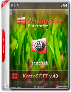 Windows 8.1 / x64 / Enterprise / KottoSOFT / v.49 / ~rus~ 49.16 — WinPE-сборка (2020)