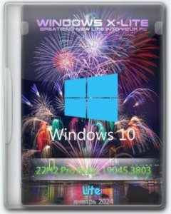 Windows 10 Lite 22H2 Pro (Build 19045.3803) by FBConan — торрент ISO 19045.3803 — сборка ОС (1904)